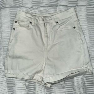 AE Next Level Curvy High Waisted Short Shorts, Size 2